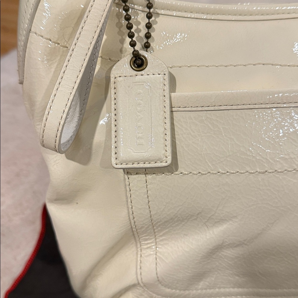 Coach Patent Leather Large Hobo Bag - Picture 4 of 11